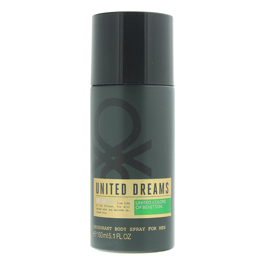 Benetton United Dreams Dream Big for Men Deodorant Spray