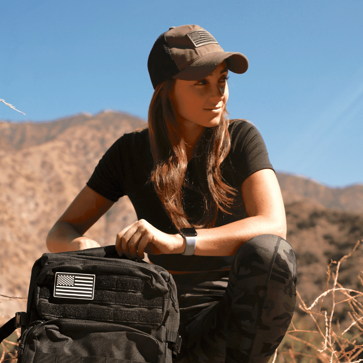 American Flag Trucker Hat with Adjustable Strap | Breathable & Unisex